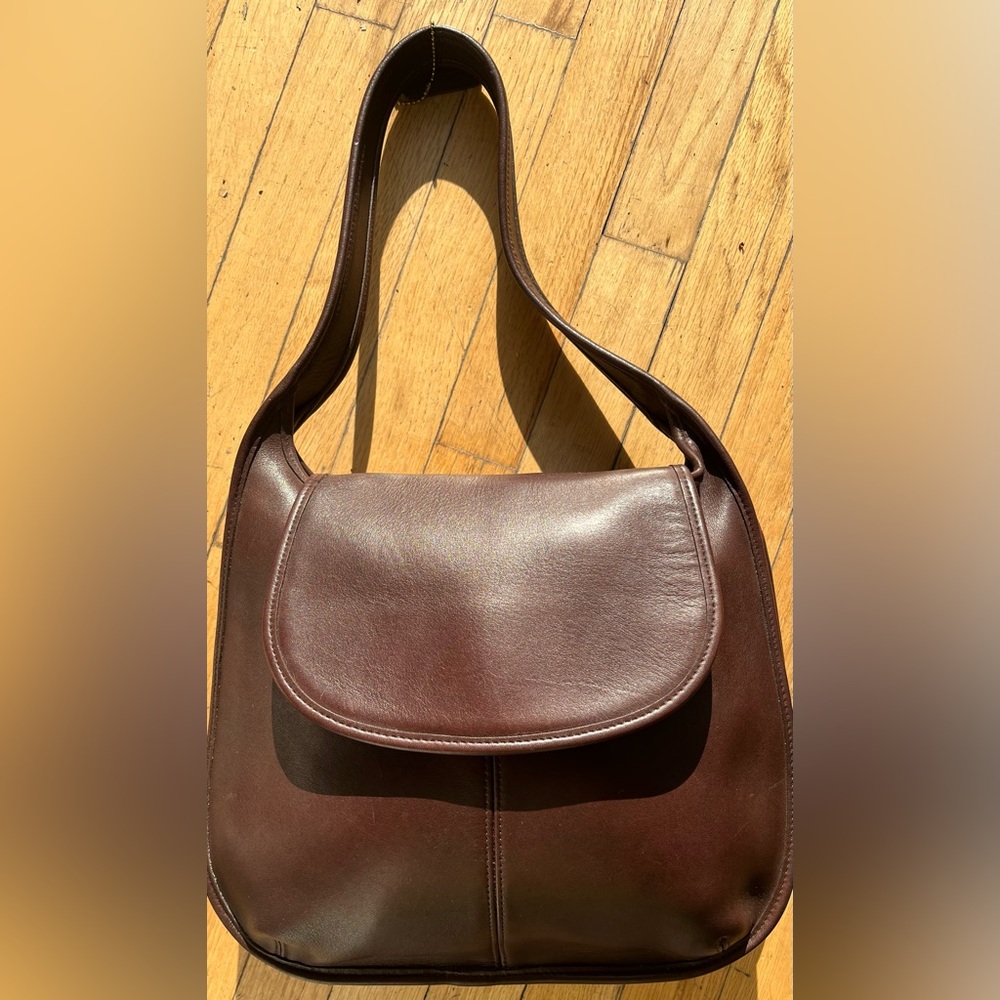 Vintage Coach Ergo Flap 9029 mahogany